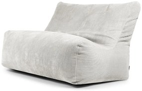 Krémový menčestrový sedací vak Sofa Seat Lounge – SLOWDOWN