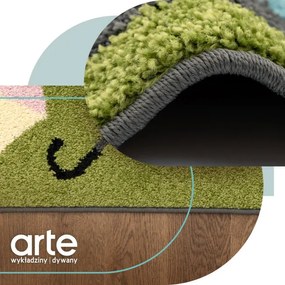 Koberec Funky Top Umbrellas Kiwi