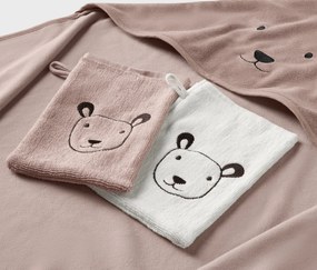 Detská osuška s kapucňou a 2 uteráčiky na umývanie