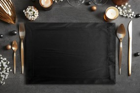 BEHÚŇ NA STÔL MELINDA 140X40 CM ČIERNA