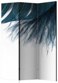 Artgeist Paraván - Dark Blue Feather [Room Dividers]