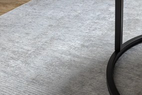 Protišmykový behúň LOTUS SMOOTH 52421 melanž sivý