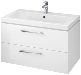 Kúpeľňová skrinka s umývadlom CERSANIT - SET 809 LARA COMO 80 - BIELA DSM (S801-149-DSM)