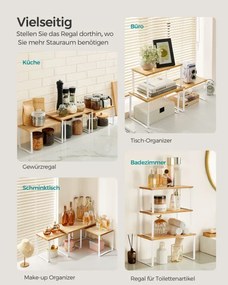 Set troch kuchynských políc KCS014W01