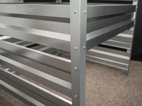 Záhradný kompostér LEGI 1 × 1 m, pozink