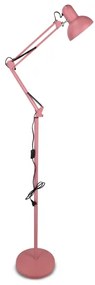 Stojacia lampa 1xE27/40W/230V ružová