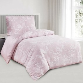 Žakárové obliečky Alabama ružová, 140 x 200 cm, 70 x 90 cm
