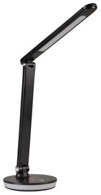 LED RGBW Stmievateľná dotyková stolná lampa NEPTUN LED/7W/230V čierna