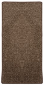 Vopi, Koberec behúň na mieru Eton hnedý 97, šíre 40 cm, hnedá, chodba / predsieň