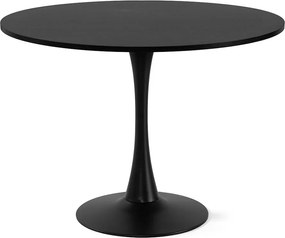 Jedálenský stôl AVENBERG ORBIS Ø100 čierny