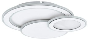 EGLO LED stropné prisadené osvetlenie MENTALURGIA, 50W, teplá biela-studená biela, okrúhle