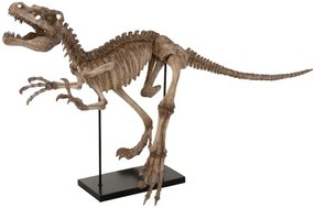 Dekorácie dinosaur Raptor na kovovej nohe - 145 * 59 * 81,5 cm
