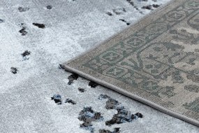 Koberec DE LUXE 2078 Ornament vintage - sivý