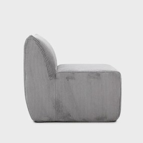 Kreslo SVELA sivé 746741