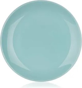 Dezerný tanier Diwali 19 cm, tyrkysové sklo%