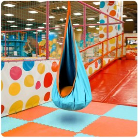 Závesné kreslo Cocoon Neo-Sport tyrkysové