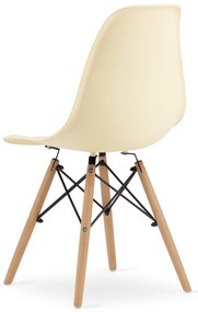 Dekorstudio Dizajnová stolička ENZO L krémová
