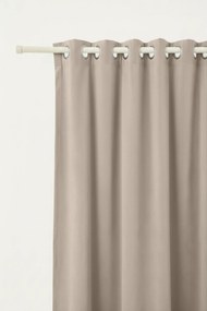 Velúrový záves SOFT VELVET béžový 140x250 cm