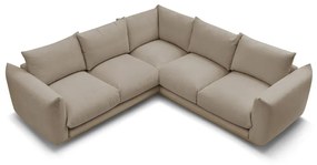 Béžová rohová pohovka Ernest – Bobochic Paris