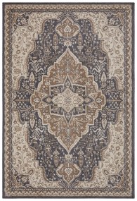Hanse Home, Kusový koberec Terrain 105607 Orken Black Brown, 200x280, hnedá, obývacia izba
