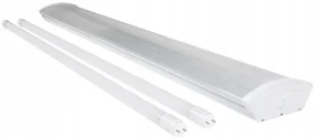 BERGE LED trubicové svietidlo T8 PRISMATIC - 2x120cm trubica - studená  biela | BIANO