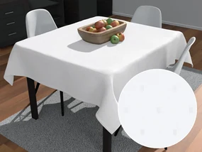 Biante Teflónový štvorcový obrus TF-084 Obdĺžničky na bielom 130x130 cm
