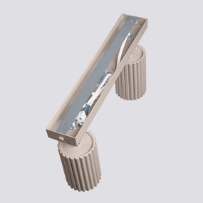 Brilagi - Bodové svietidlo CRESTO 2xGU10/10W/230V taupe