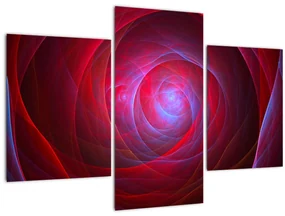Abstraktný obraz očí (90x60 cm)