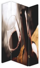 Gario Paraván Pohár suchého vína Rozmery: 145 x 170 cm, Prevedenie: Otočný paraván 360°