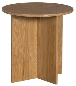 Okrúhle odkladacie stolíky v súprave 2 ks ø 45 cm Lina – WOOOD