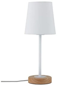PAULMANN Stolová lampa NEORDIC STELLAN, 1xE27, 20W, biela