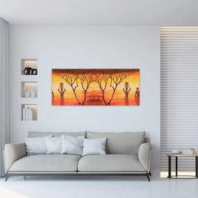 Obraz - Africká savana (120x50 cm)