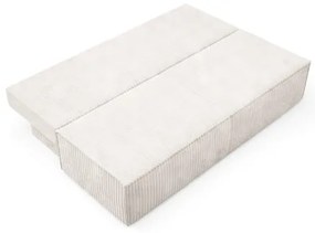 Rozkladacia trojmiestna pohovka s úložným priestorom TERAMO, béžová