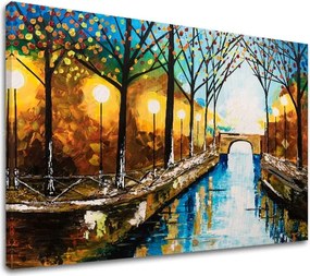 Autorská reprodukcia na plátne KRAJINA