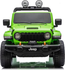 LEAN CARS Elektrické autíčko Jeep Rubicon 4x4 DK-JWR556 4x200W 24V zelené