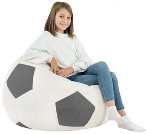Sedací vak Sport Plyš - sivý Veľkosť: XL