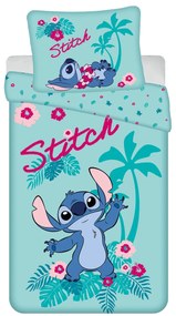 Jerry Fabrics Bavlnené obliečky 140x200 + 70x90 cm - Lilo a Stitch "Hawaii"