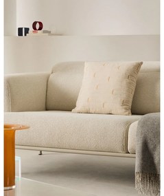 Obliečka na vankúš s prímesou ľanu 45x45 cm Blaina – Kave Home