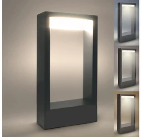 Brilagi-LED Vonkajšia lampa RAGUSA LED/7W/230V 3000/4000/6000K antrac. IP54 30 cm BG0973