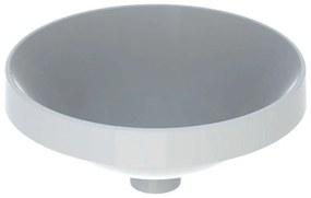 GEBERIT VariForm okrúhle zápustné umývadlo bez otvoru, bez prepadu, priemer 400 mm, biela, 500.702.01.2