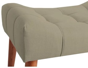 Taburet LUMI 40x58 cm sivý