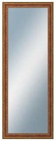 DANTIK - Zrkadlo v rámu, rozmer s rámom 60x160 cm z lišty HRAD červená (3006)