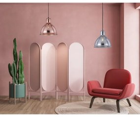 Klausen 111012 - Luster na lanku CREATE 1xE27/11W/230V rose gold