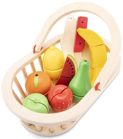 Súprava krájania - košík s ovocím