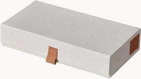 Ľanová škatuľa na okuliare Premium