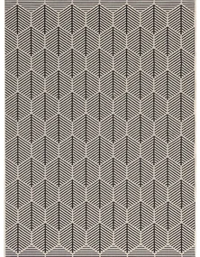Koberec Cottage black/beige 200x290cm
