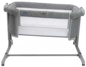 Chicco - Detská postieľka 2v1 NEXT2ME MAGIC EVO tmavošedá