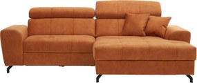 XXXLutz ROHOVÁ SEDAČKA, textil, oranžová Carryhome - Sedačky - 000812004402