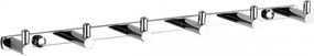 Mexen príslušenstvo, držiak na uterák, 6-háčik, chrómová, 709166-00