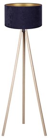 Brilagi - Stojacia lampa VELVET 1xE27/60W/230V béžová/modrá